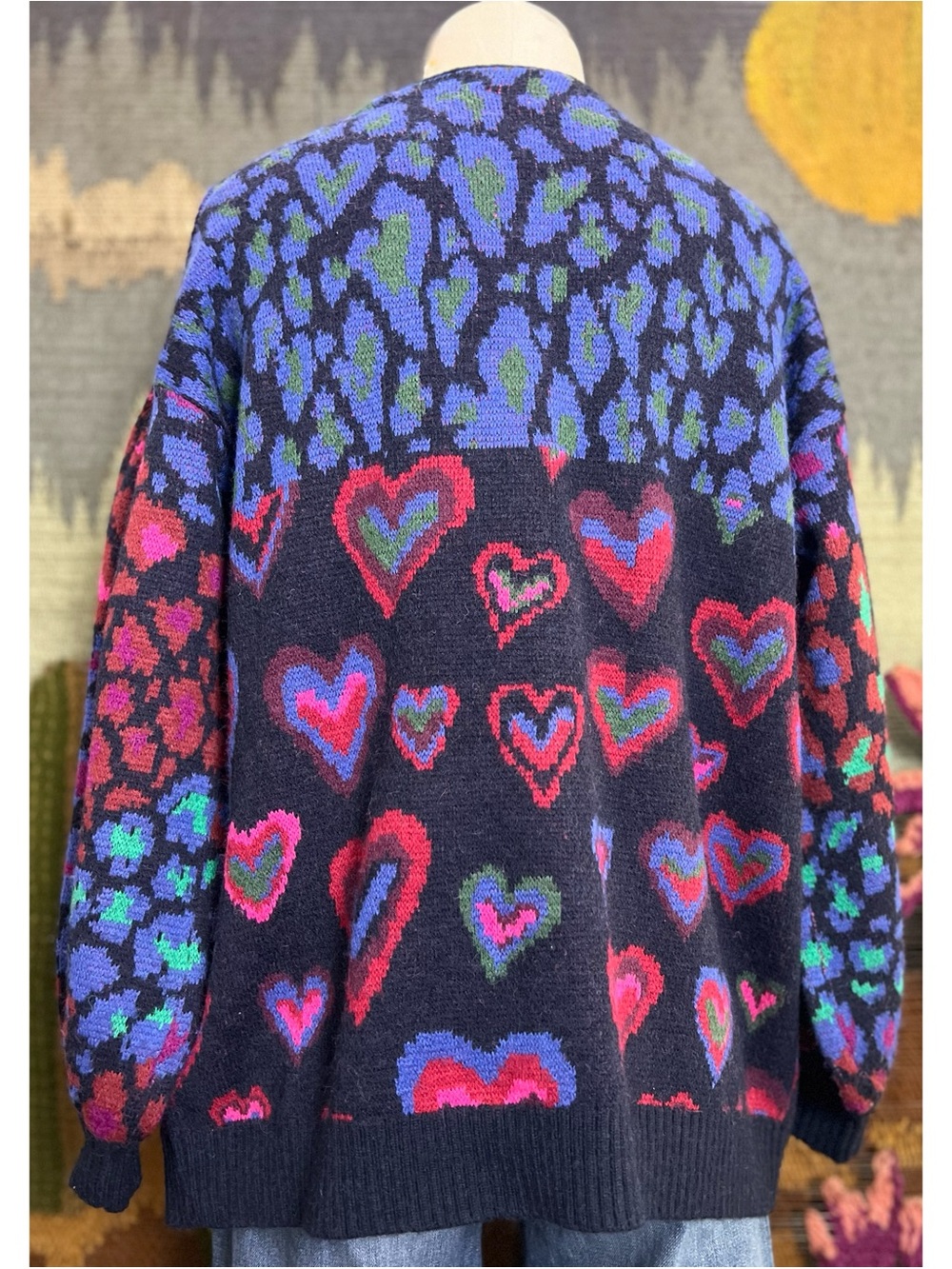 Farm Rio Heart Cardigan XS - Picture 14 of 16